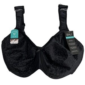 Bali Minimizer Ultimate Smoothing
Unlined Satin Bra 36G Black DF3562